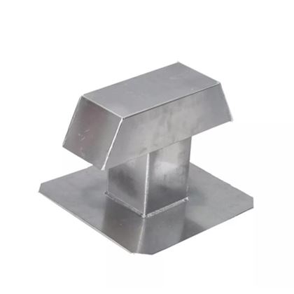 Dakdoorvoer aluminium DUO 120mm